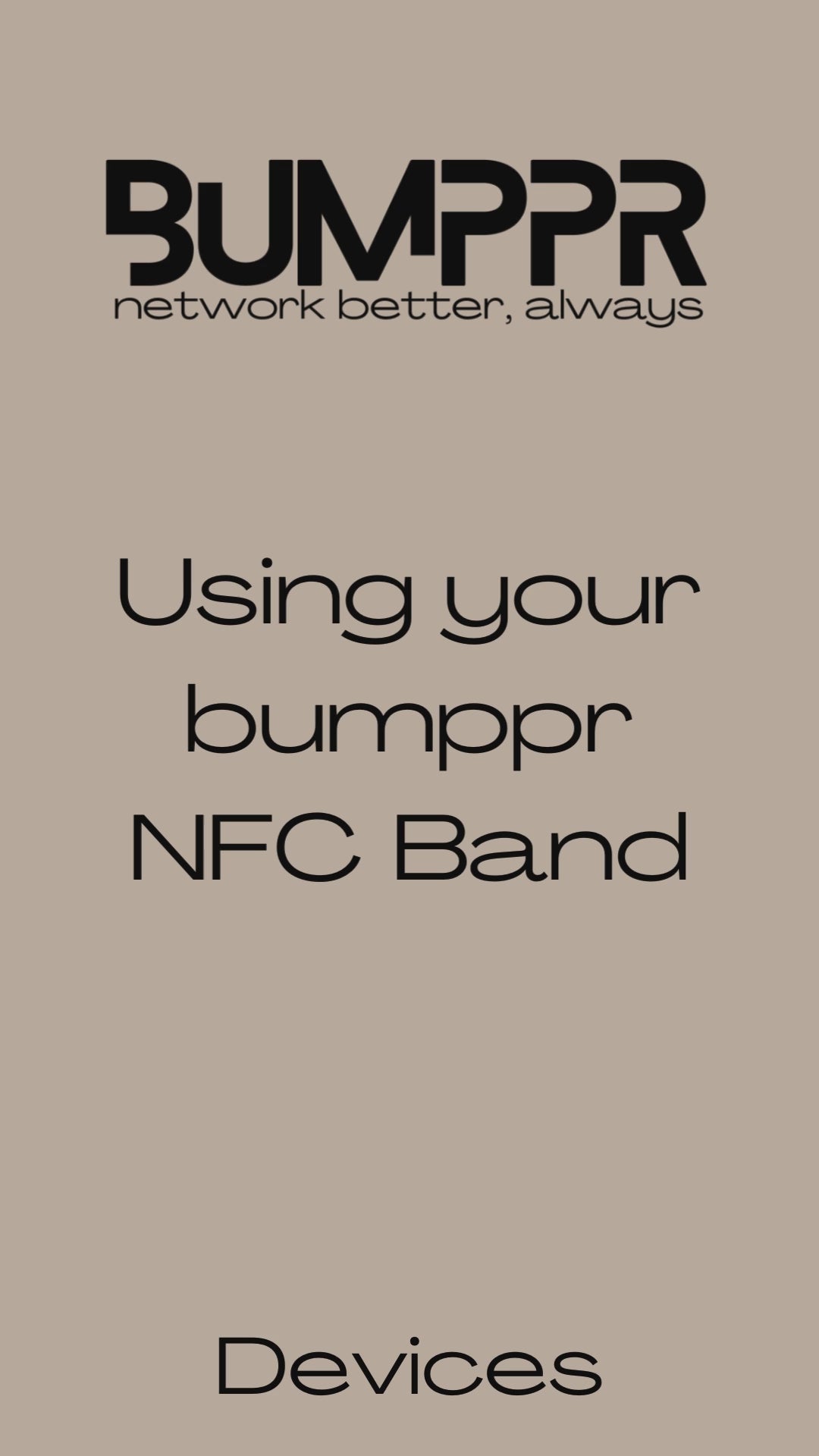 BUMPPR Band